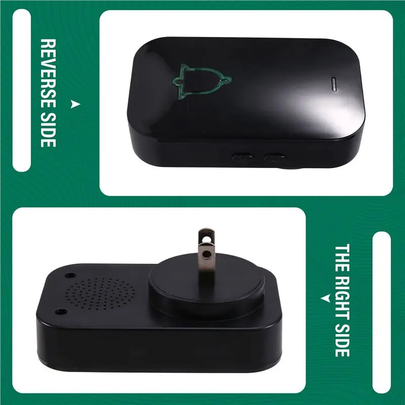 BTLIFE-Doorbell Loud Classroom Doorbell For Home Office Kids Room Teachers & Hearing-Impaired, Long-Distance Loud Doorbell