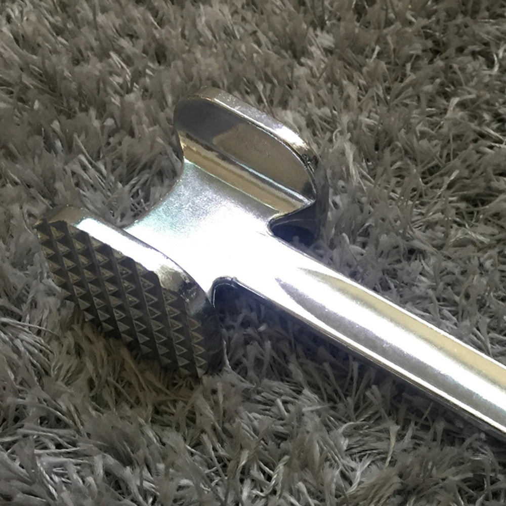 Household Aluminum Alloy Meat Tenderizer Hammer Heavy Duty Double-Sided Tenderizer Kitchen Tool