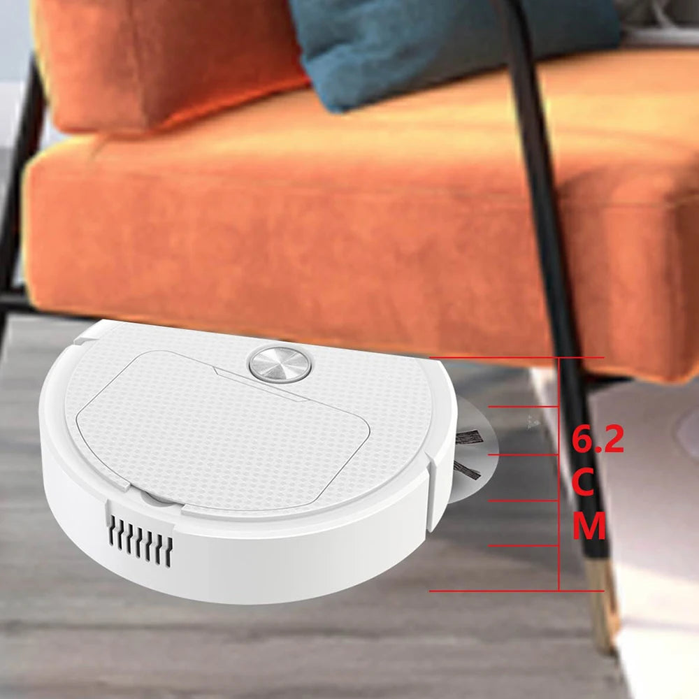 NEW 3 In 1 Smart Sweeping Robot Home Mini Sweeper Sweeping,Vacuuming Wireless Vacuum