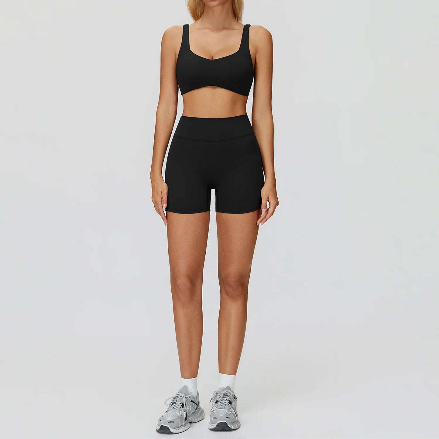 Yoga set 2 pieces women's sportswear gym clothes exercise running fitness set