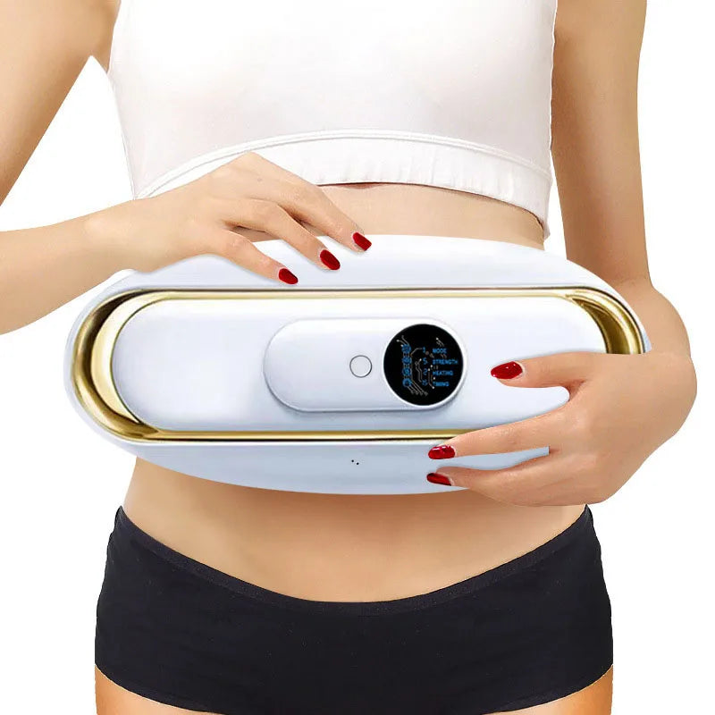Functional massager, ergonomically designed, home exercise equipment, suitable for abdominal and leg areas, full-body massage.