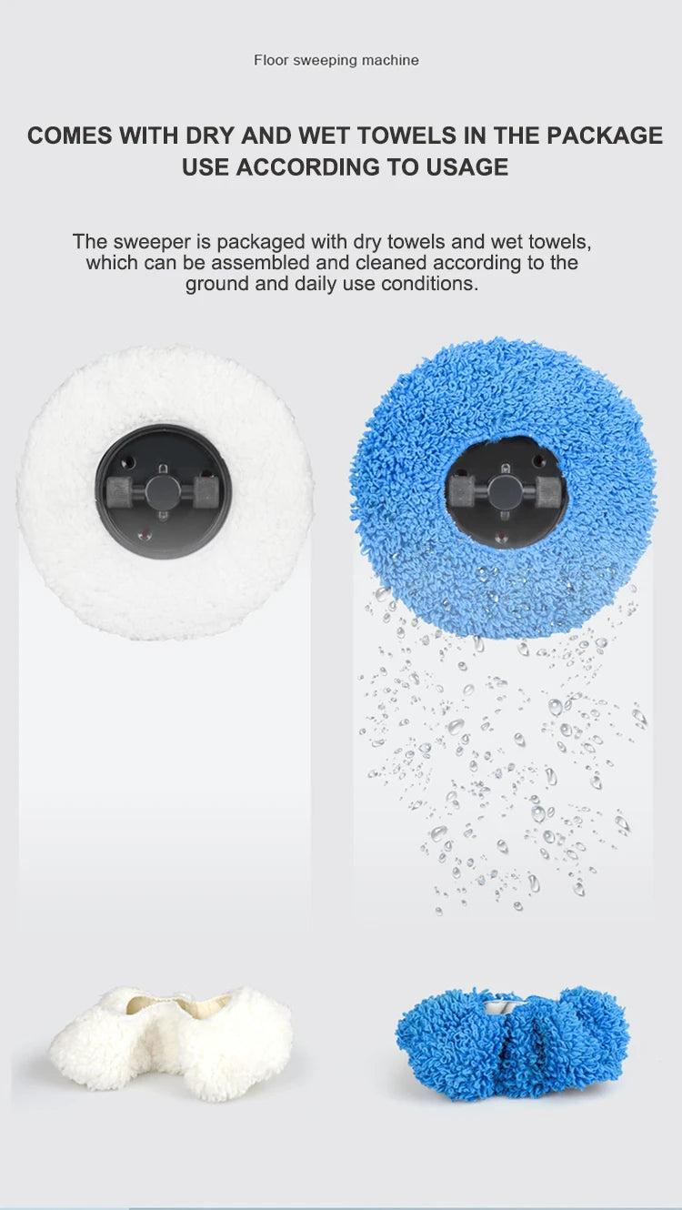 NEW Smart Sweeping, Mop Robot Vacuum Cleaner Dry and Rechargeable