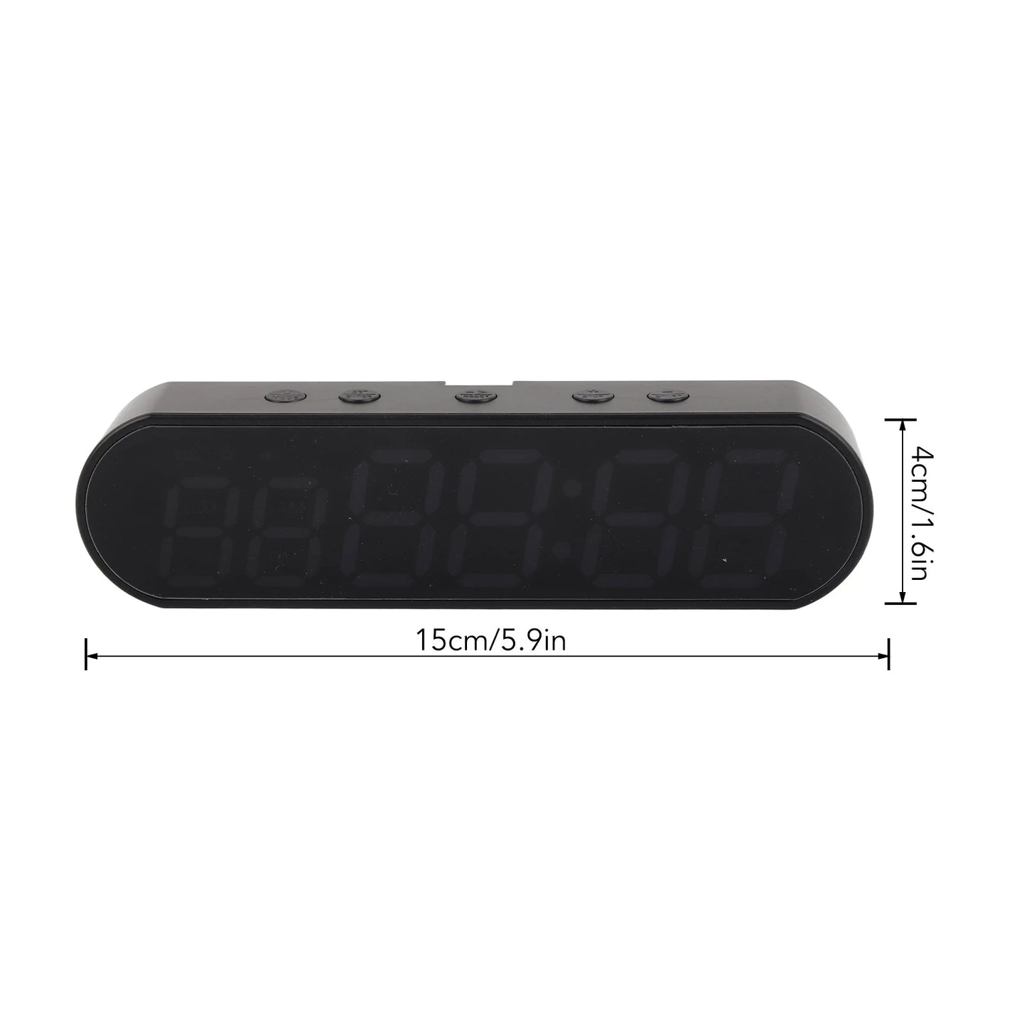 Fitness Interval Timer Portable Gym Timer Multifunctional 1000mAh USB Fitness Sports Interval Workout Timer Alarm Clock