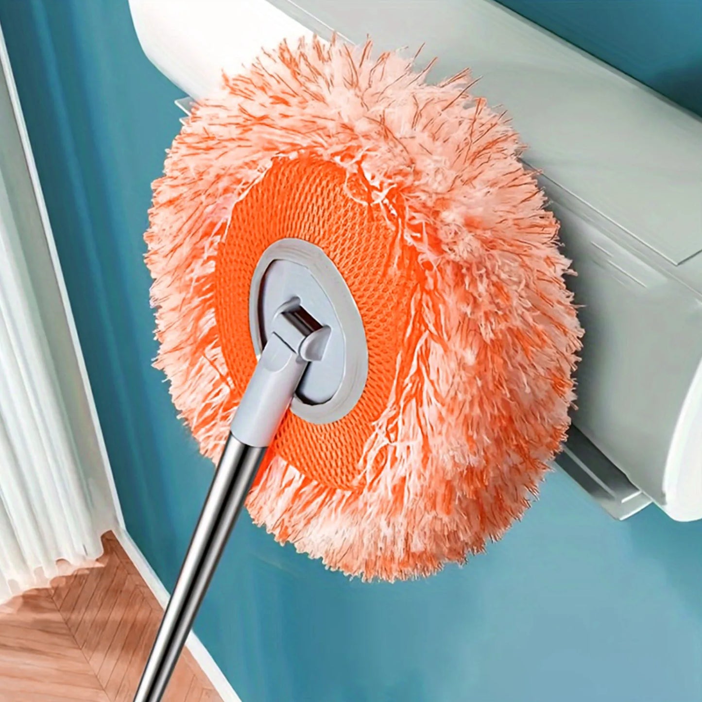 1-20PCS Round Replacement Mop Pads Washable Durable Mop Head Accessories Microfiber Cleaning Mop Pads for Household Car