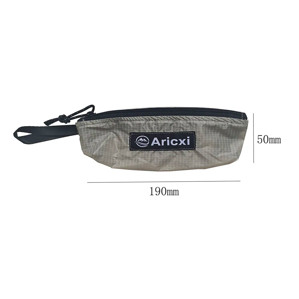 Arcixi Japanese-Style Organizer Pouch - 15D Silicone-Coated Nylon for Travel, Camping & Daily Essentials