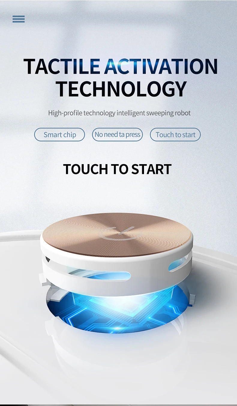 New ES06 Robot Vacuum Cleaner APP Wireless Cleaning Machine Smart Remote Control  Sweeping Floor