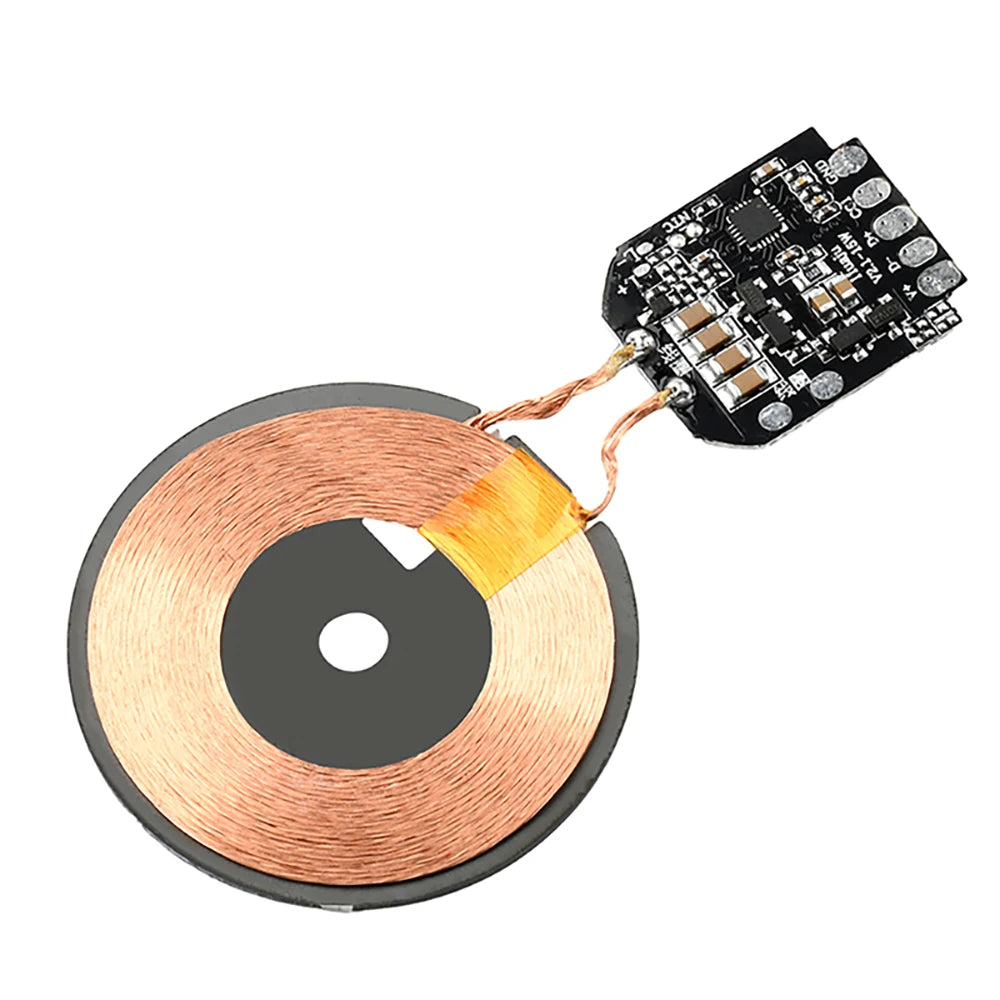 15W Wireless Charging Module Transmitter PCBA Wireless Charger Motherboard Magnetic Wireless Charging Motherboard + Coil