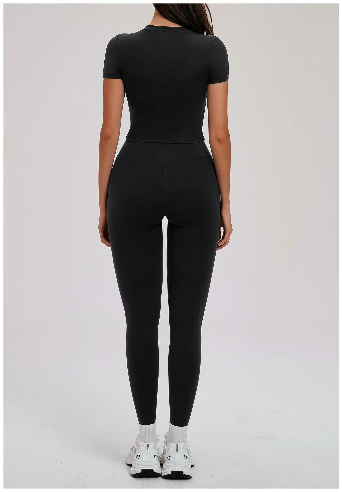 Yoga Set for Women 2026 Beauty Back Tight-Fitting Versatile Yoga Outfit Outdoor Running Sports Set