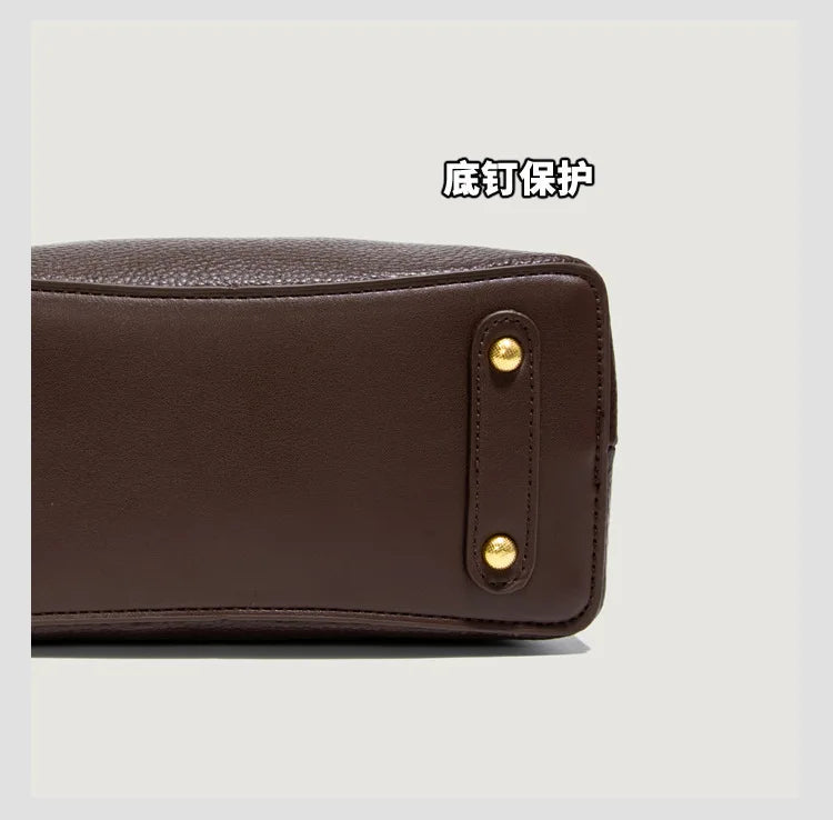 Fashion PU leather Women Handbags Large Capacity Fashion female Bucket Shoulder Bag Elegance ladies messenger bag burgundy totes