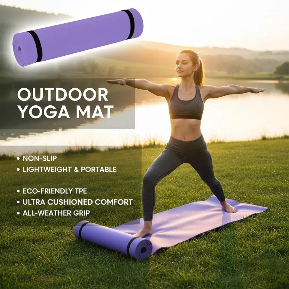 Nonslip Exercise Fitness Pilates Mat Exercise Body Building Blanket Sports Fitness Mat Gymnastics Mat Fitness Equipment