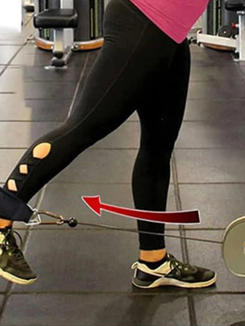 Ankle Straps Resistance Bands Set Fitness Workout Yoga Exercise Equipment Glutes Legs Strength Training for Gym Man Woman