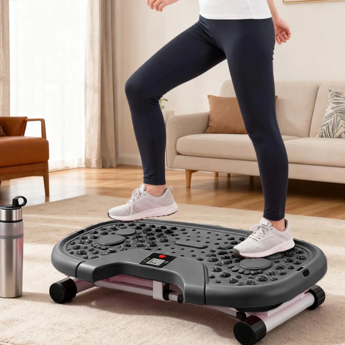 Stair Stepper Office Portable Twist Leg Exercisers Compact Fitness Stepper For Exercise For Glutes Abs Core Upper Body Outdoor