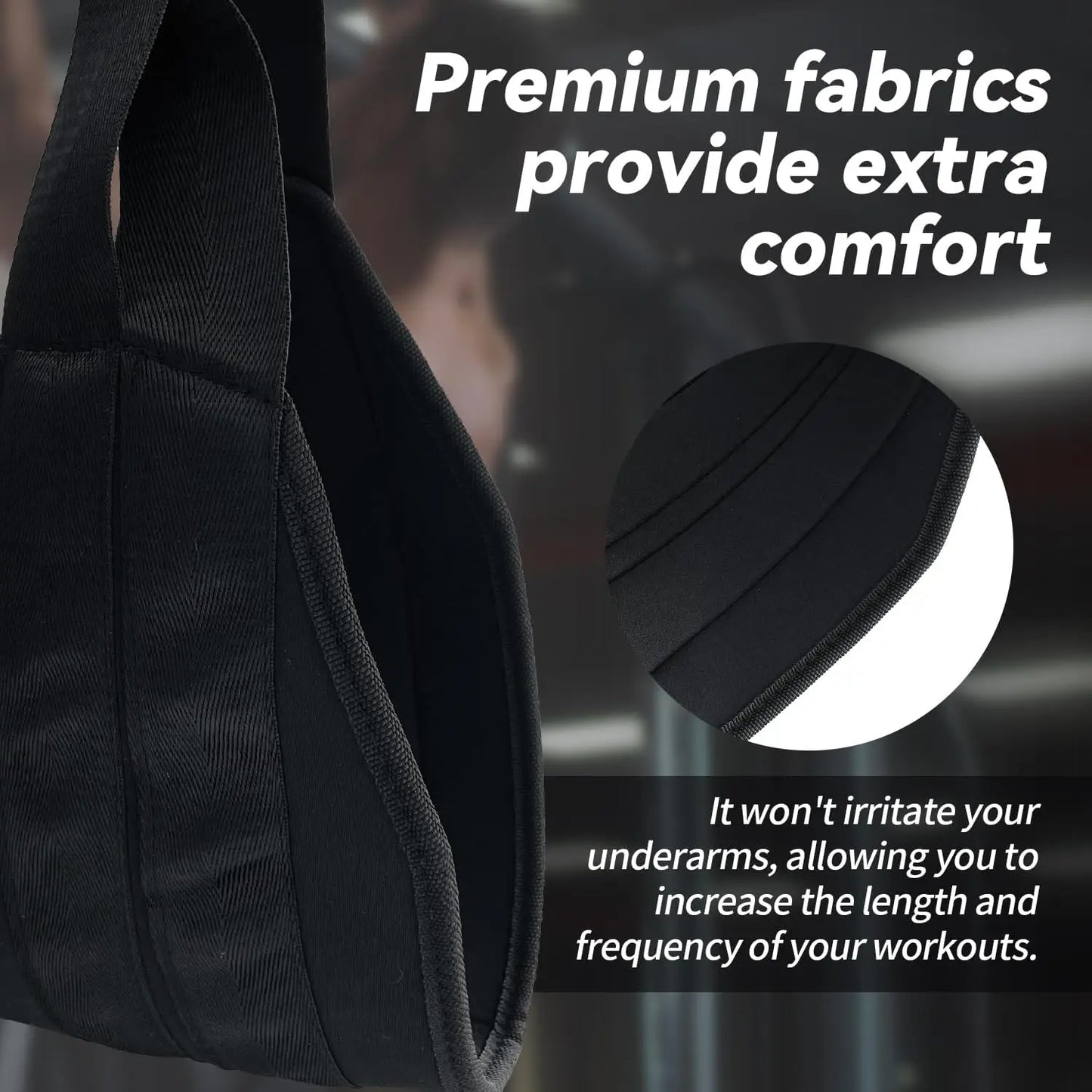 Fitness AB Sling Straps Suspension Rip-Resistant Heavy Duty A Pair for Pull Up Bar Hanging Leg Raiser Gym Home Fitness Equipment