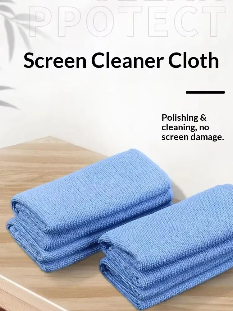 Cleaning Cloth, Pearl Screen Cleaning Cloth, Lcd Tv Screen Cleaning Microfiber Cloth, Eyeglass Magic Cloth, Camera Lens Cleaning Cloth, Suitable for Mobile Phones, Macbook, Laptop, Monitor, Lint-Free