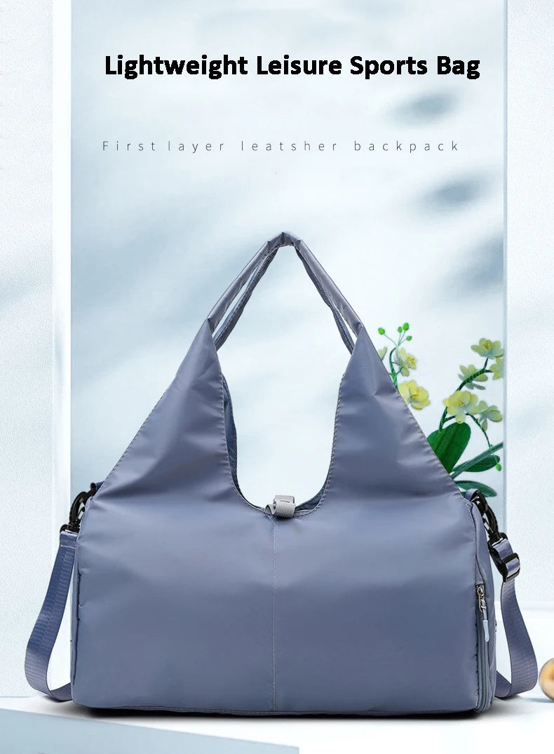 Yoga Mat Bag, Women's Sports and Fitness Bag, Handbag, Luggage Bag, Wear-Resistant, Large Capacity Storage Travel Bag