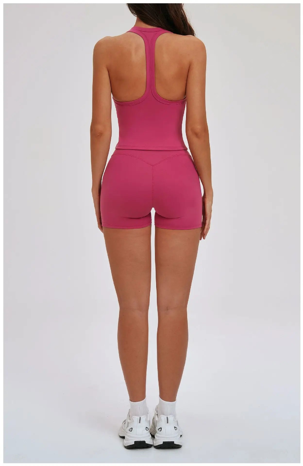 Yoga Set for Women 2026 Beauty Back Tight-Fitting Versatile Yoga Outfit Outdoor Running Sports Set