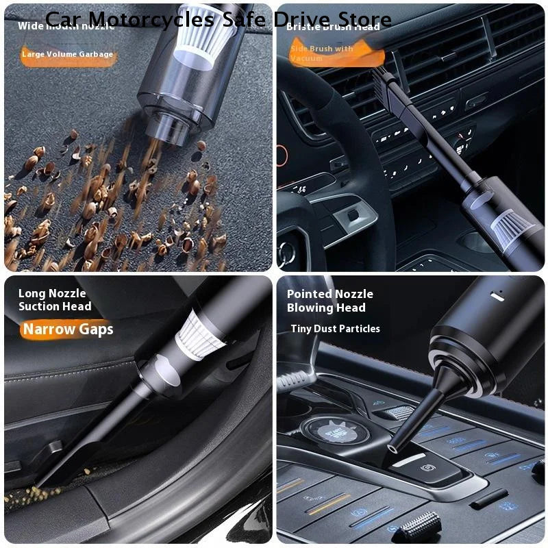 【CM】Portable Cordless Vacuum Cleaner High-power Dual-purpose For Suction And Blowing Suitable For Car And Household Dust Removal