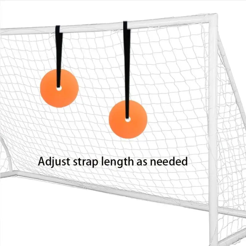 Portable Trainer with Adjustable Strap For Football Goals; Ideal for Teens and Young Athletes.