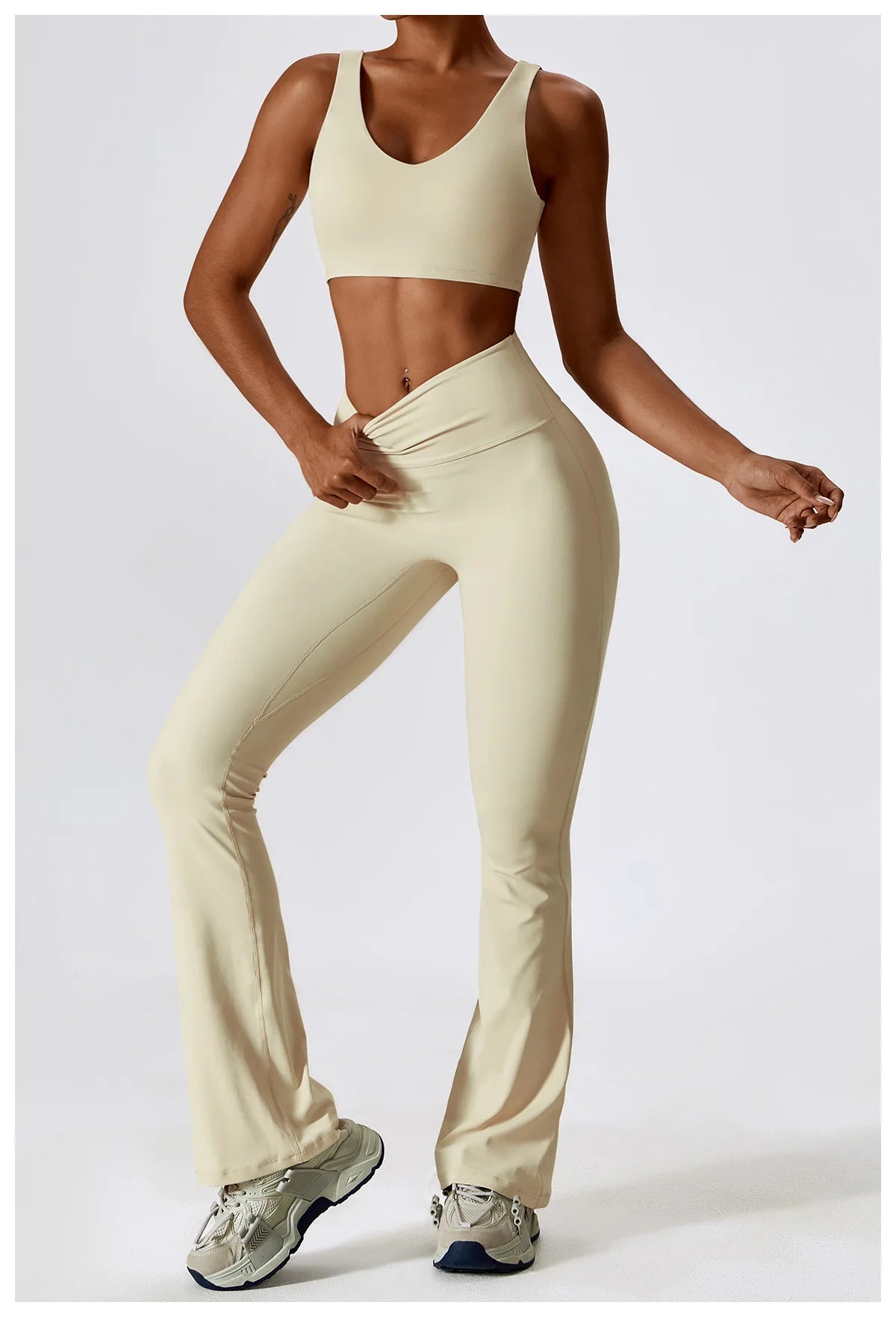 Yoga Set 2PCS Seamless Women Sportswear Workout Clothes Athletic Wear Gym