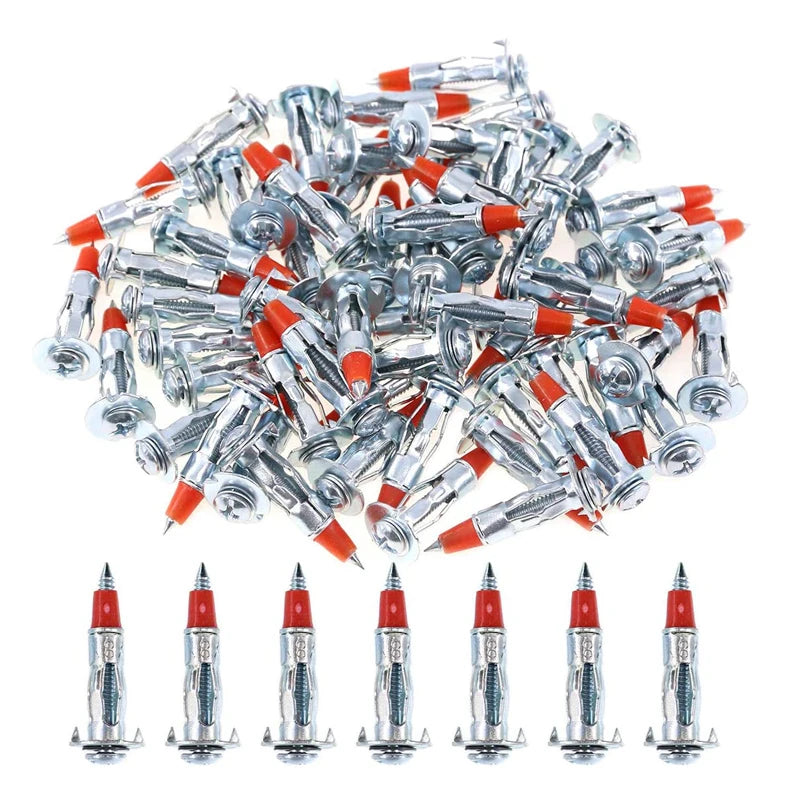 Heavy Duty  Molly Bolt Hollow Drive Wall Anchor Screws Kit Drywall Cavity Plug Dowel for Plasterboard Hanging Fasteners