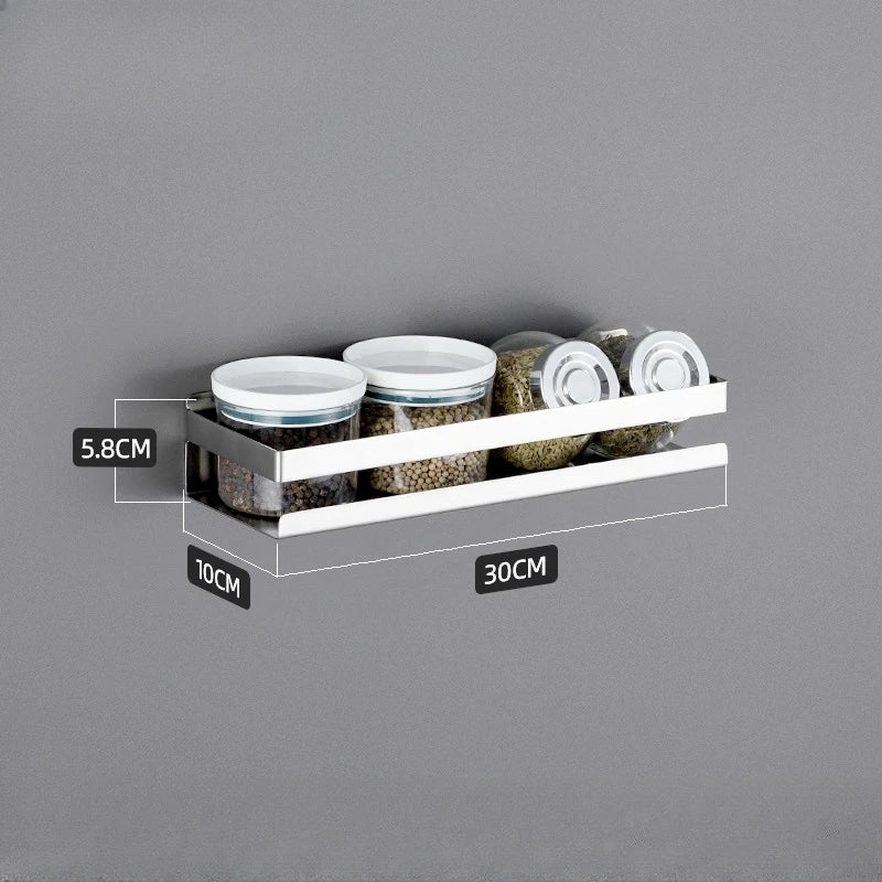 304 Stainless Steel Kitchen Useful Things for Home Kitchen Storage & Organization Bathroom Storage Shelves Kitchen accessories