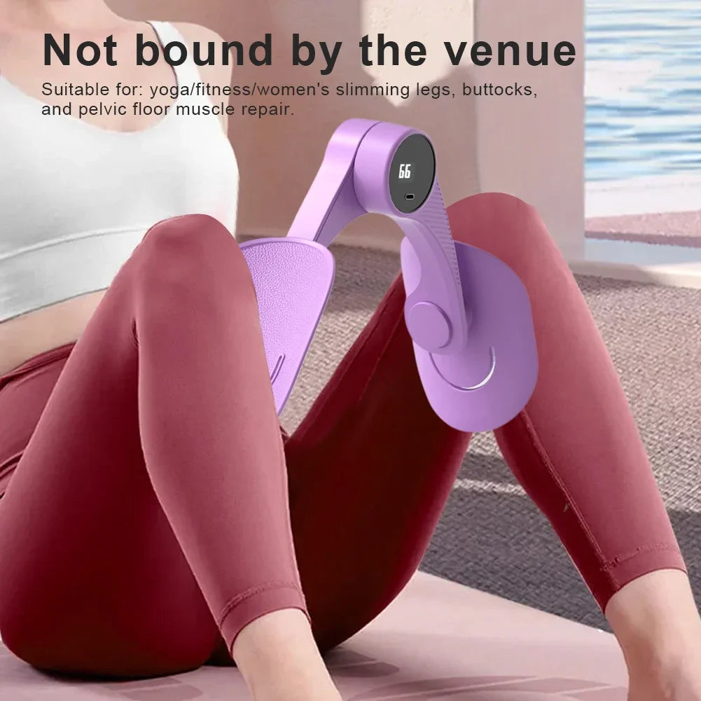 Professional Pelvic Floor Exerciser - Shaping with Counter - Thigh & Hip Trainer - Pelvic Floor Leg Grip