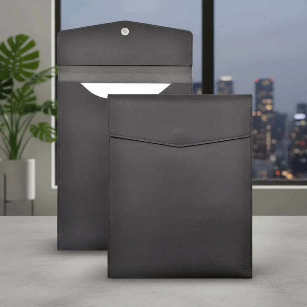 Storage Bag Simple A4 File Folder Large Capacity Waterproof Document Bag Portable Vertical Paper Organizer Contract Storage