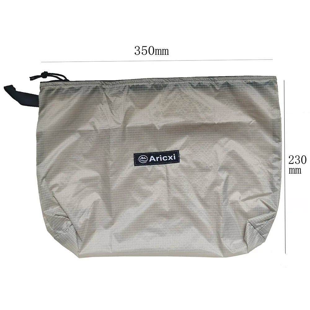 Arcixi Japanese-Style Organizer Pouch - 15D Silicone-Coated Nylon for Travel, Camping & Daily Essentials