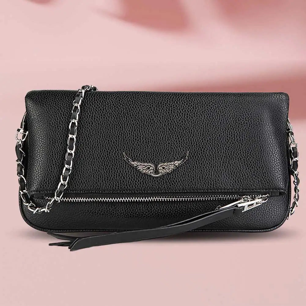 Fashionable Chain-Shoulder Square Bag Crossbody Shoulder Bag Women Fashion Underarm Bag Minimalist Chain Designer Bag Handbags