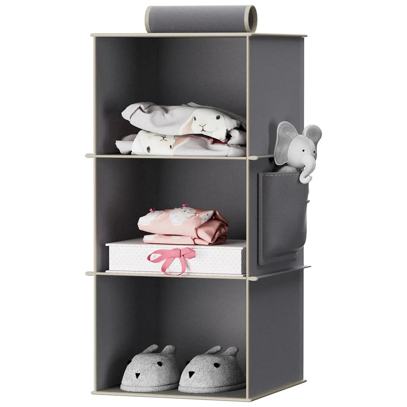 Fabric storage box Household wardrobe storage box Household drawer wardrobe storage