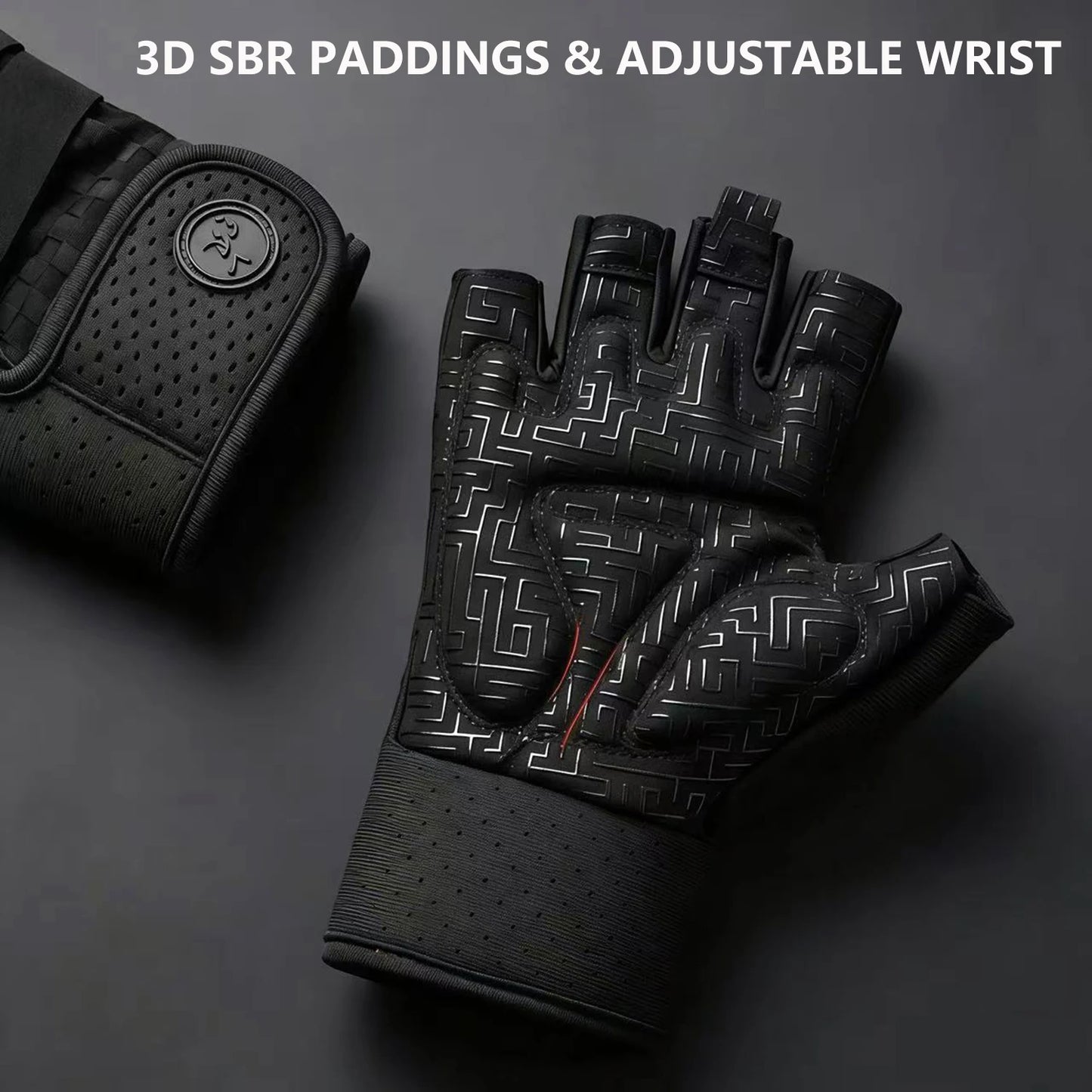 Gym Gloves for Men Sports Multi-use Breathable Gel Weight Lifting Gloves for Pull-ups,Training,Fitness,Road Bike Outdoor Cycling