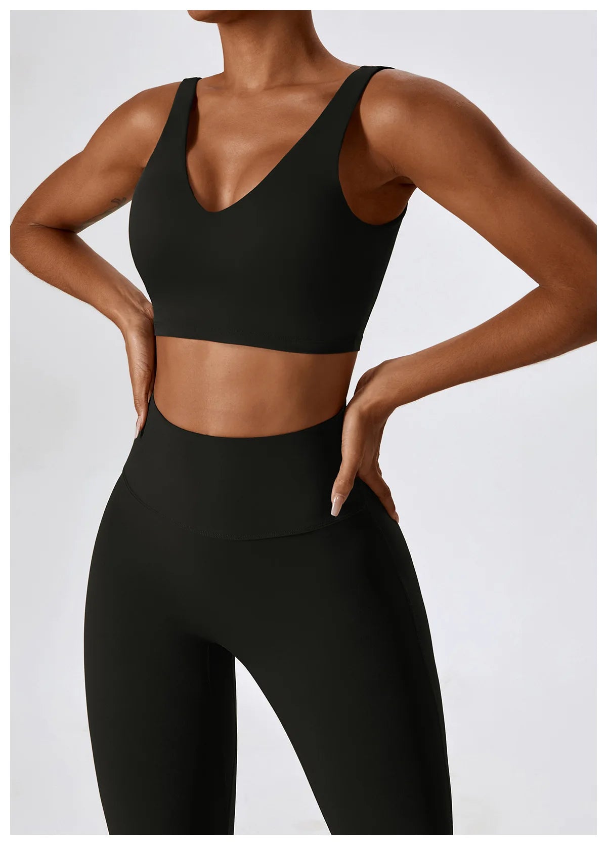 Yoga Set 2PCS Seamless Women Sportswear Workout Clothes Athletic Wear Gym