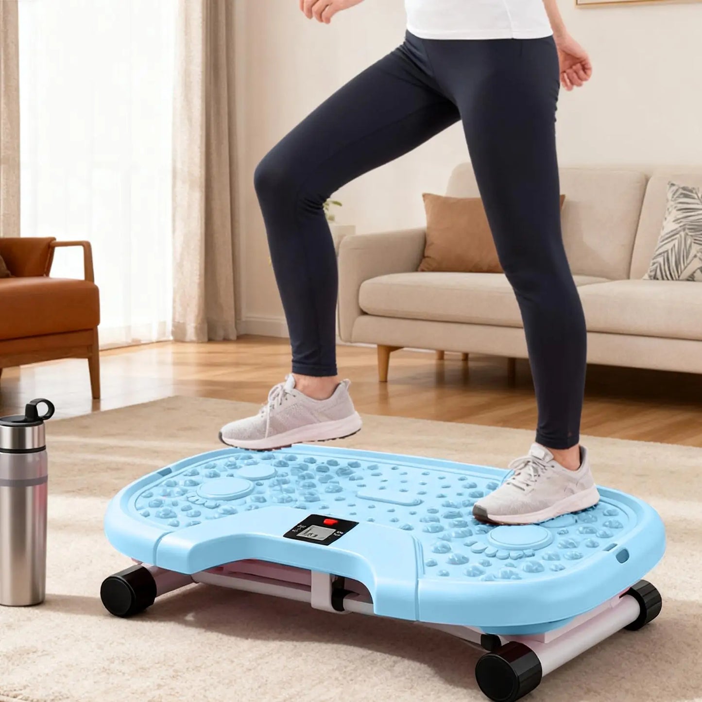 Stair Stepper Office Portable Twist Leg Exercisers Compact Fitness Stepper For Exercise For Glutes Abs Core Upper Body Outdoor