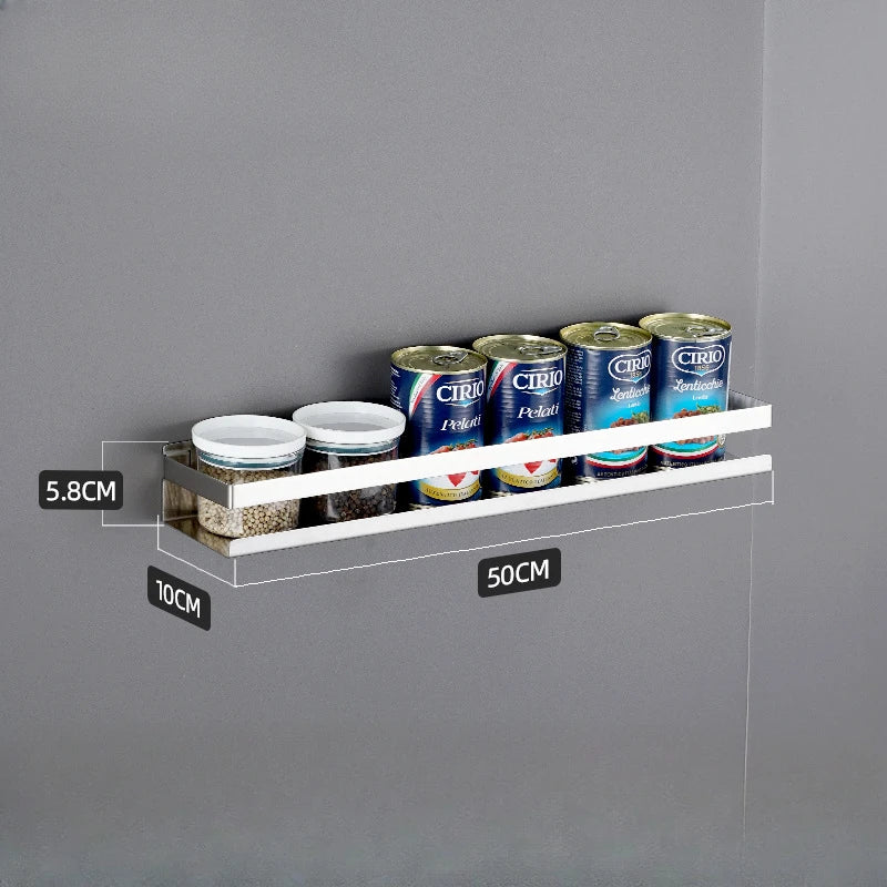 304 Stainless Steel Kitchen Useful Things for Home Kitchen Storage & Organization Bathroom Storage Shelves Kitchen accessories