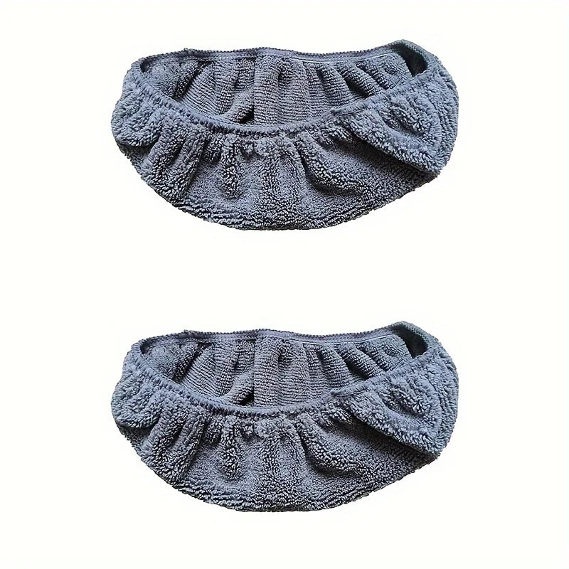 2pcs,Reusable Mop Replacement Pad,Flat Floor Mop Cloth,Washable and Durable Replacement Mop Cloth,High Dirt and Water Absorption
