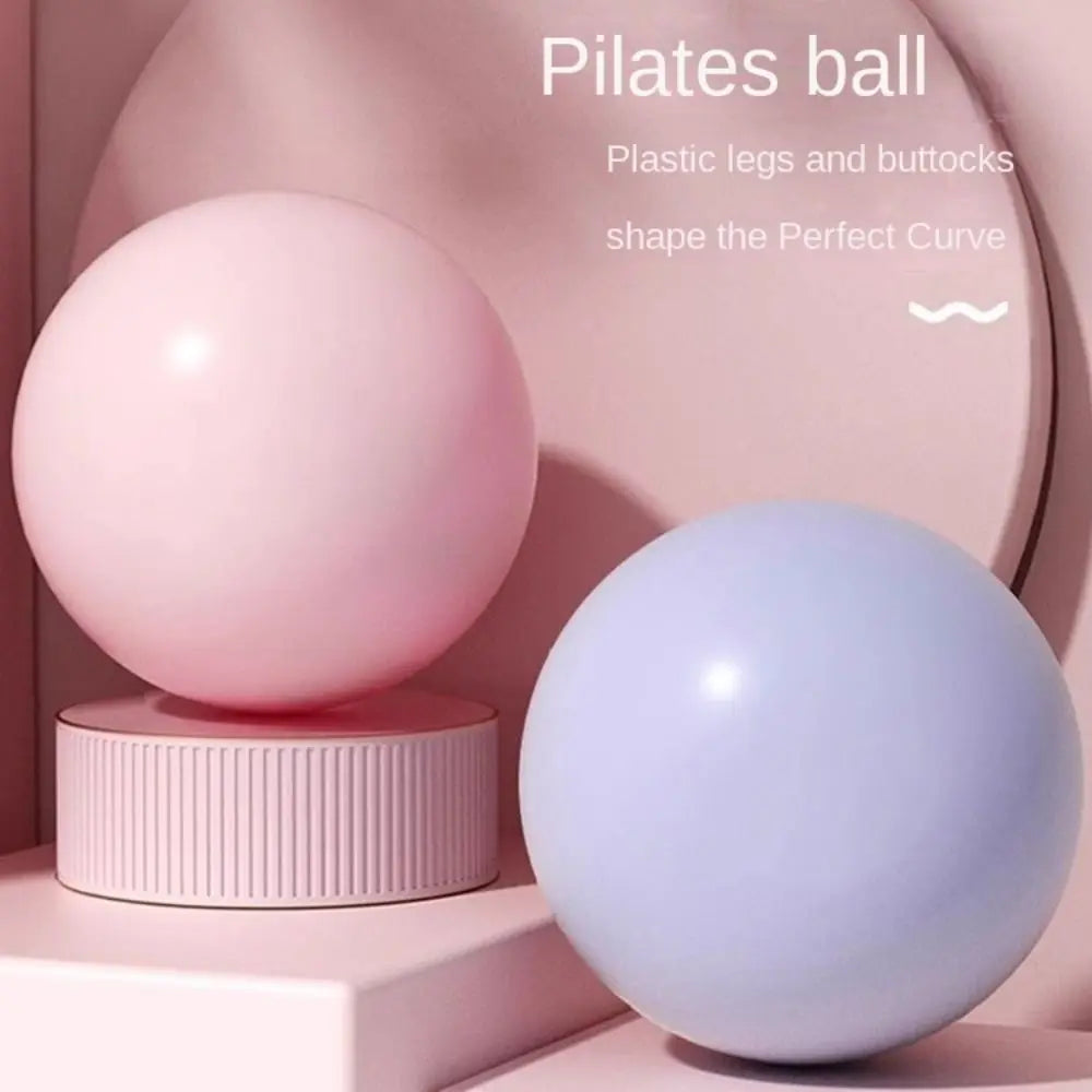 Pilates Equipment PVC Yoga Ball 25cm Anti Burst Pilates Ball Mini Exercise Slip Resistant Yoga Fitness Ball Indoor Training
