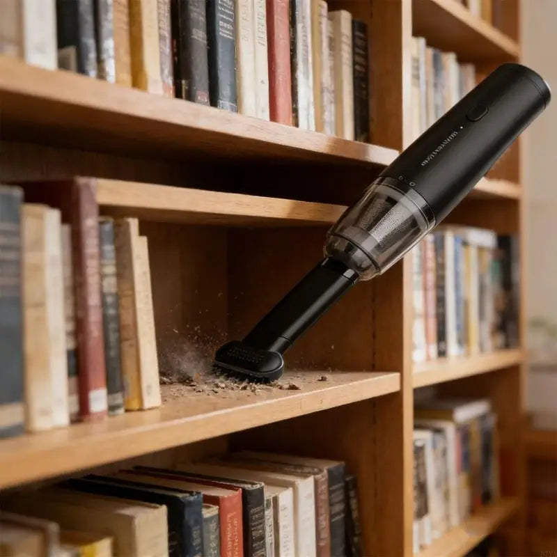 Lightweight Cordless Handheld Vacuum Cleaner Powerful Suction for Car Home Office Cleaning Includes Multiple Attachments D7YA