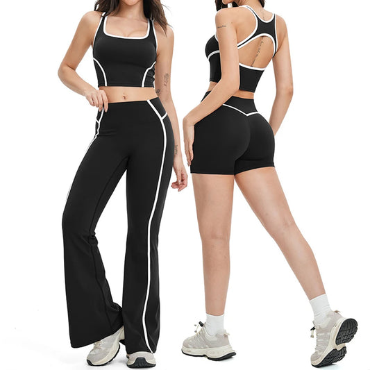 Yoga Set 2 PCS Sports Set Workout Outfits Women's Sportswear Fitness Gym Tracksuit