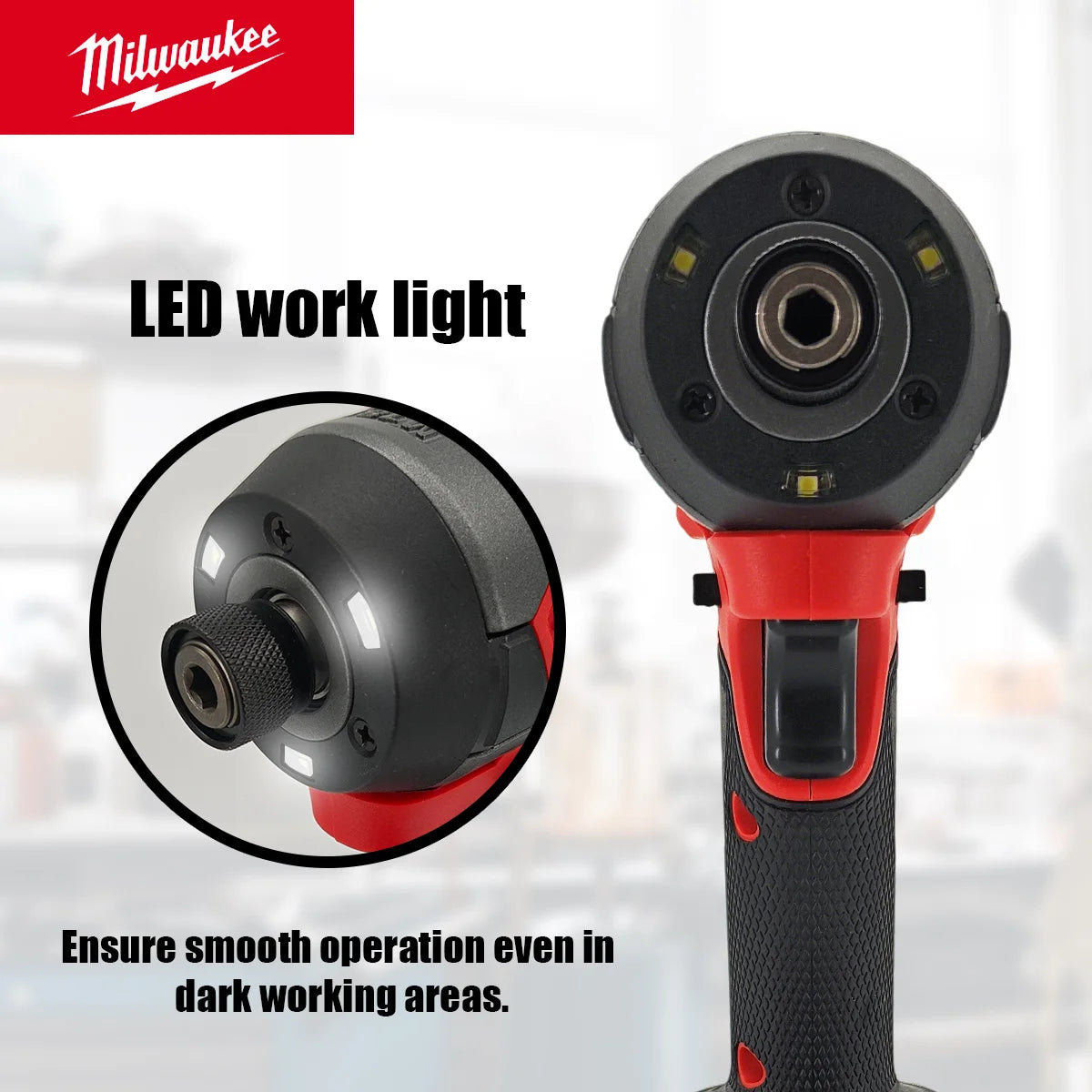 Milwaukee M18 Electric Screwdriver Powerful Cordless Screwdriver for Home Improvement And DIY Projects