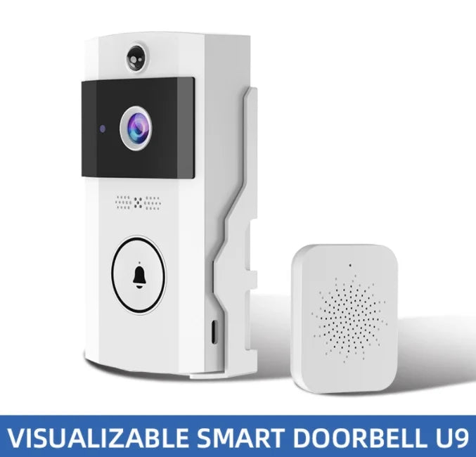 Wireless Video Doorbell bluetooth Remote Control Smart Video Monitor Voice-Changing Interco