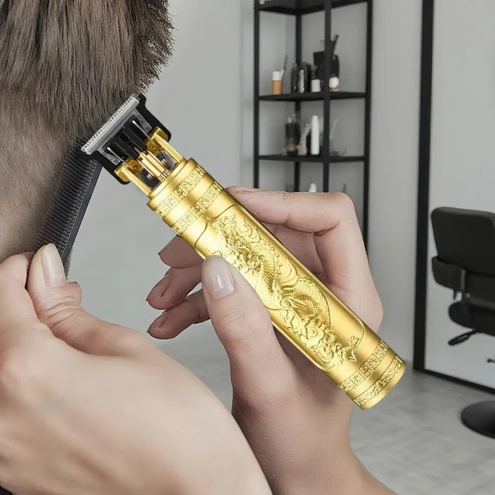 Cordless Hair Clippers Cordless Trimmers Kit Professional Grooming Tool for Daily Maintenance Post-Shower Travel Camping Sports