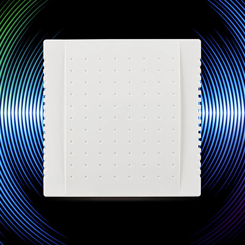 108x108x36mm 220V Wired Doorbell Din Don Hardware Doors Bells Hotel 220V Bell Panel Doorbells For Homes/Offices/Hotels New-Home