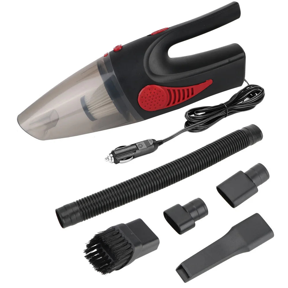 Cordless/Car Plug Cleaner Handheld Car Vacuum Car Cleaning Tool 120W 12V 5000PA