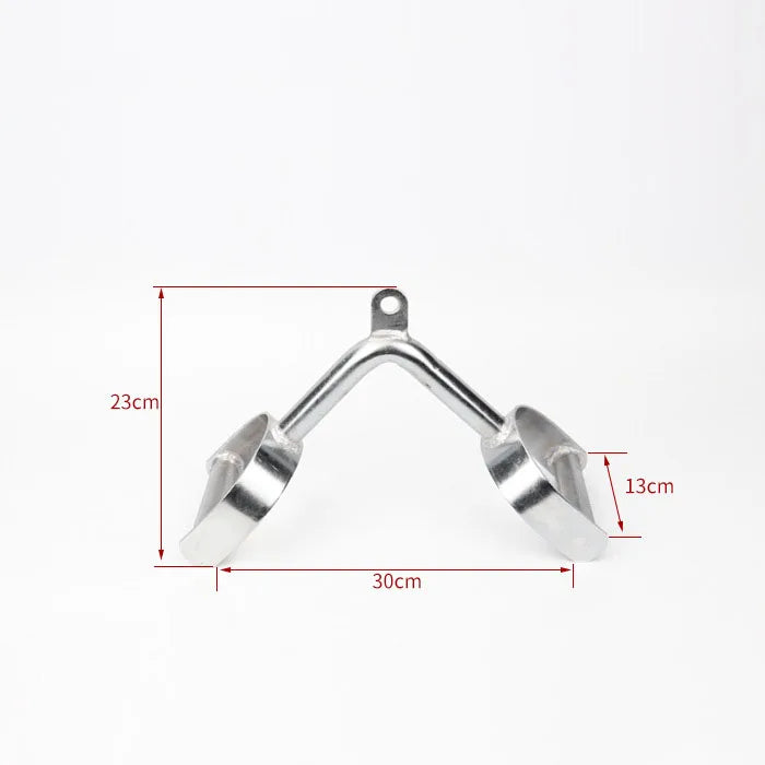 Gym Home Equipment Accessories Lat Pull Down Bar，Chrome-plated Surface Anti-rust High Load-bearing Fitness Tricep Rope Training