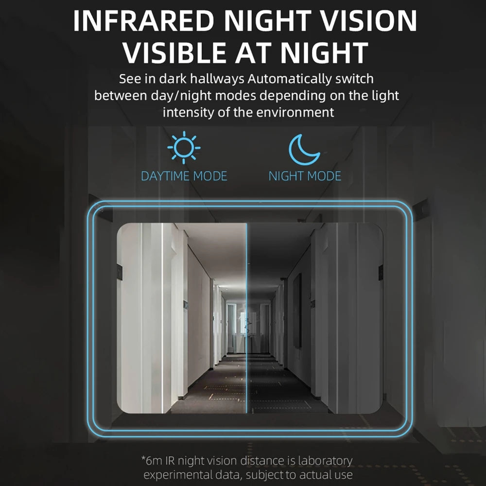 Wireless Video Doorbell bluetooth Remote Control Smart Video Monitor Voice-Changing Interco