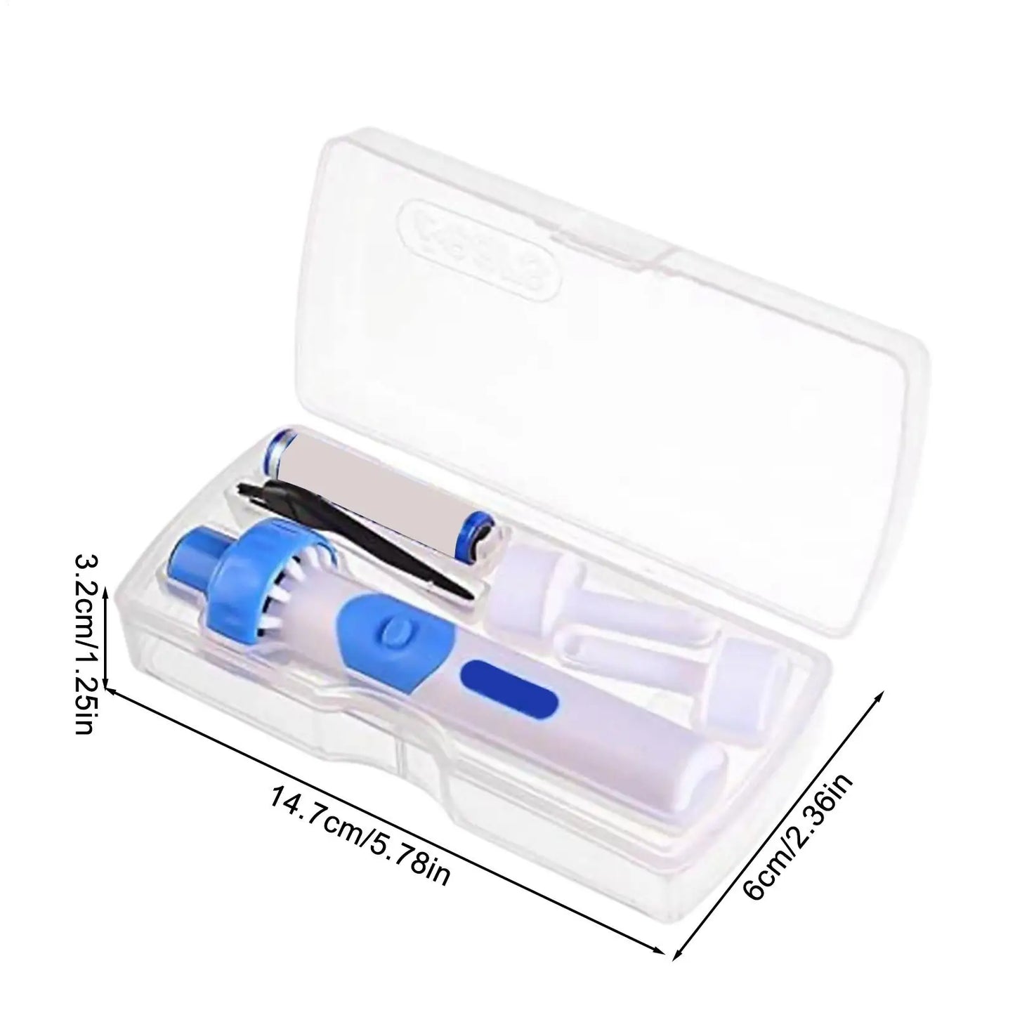 Electric Earpicks Earwax Tool For Children Adults Cleaning Earwax Cordless Safety Vibration Suction Spoon Ear Cleaner Earpicks