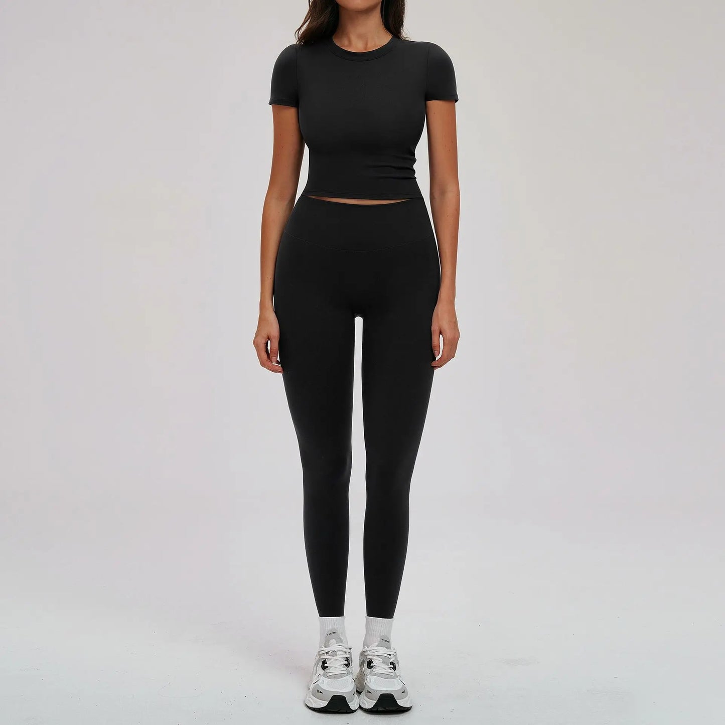 Yoga Set for Women 2026 Beauty Back Tight-Fitting Versatile Yoga Outfit Outdoor Running Sports Set