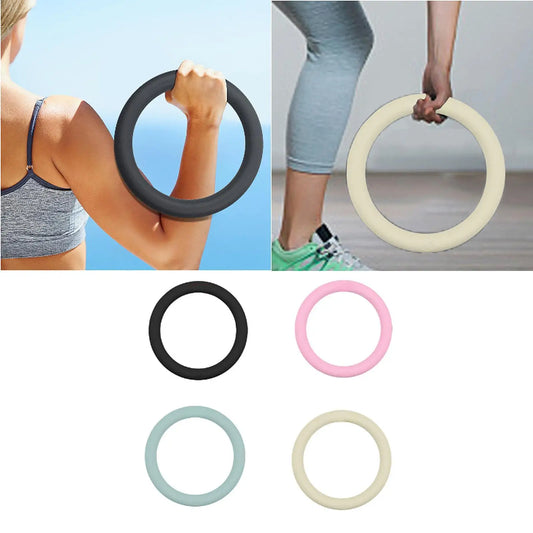 Weight Ring Workout Equipment Kettlebell Portable Practice Non Slip 5lb for Pilates Strength Training Yoga Exercise Home Fitness