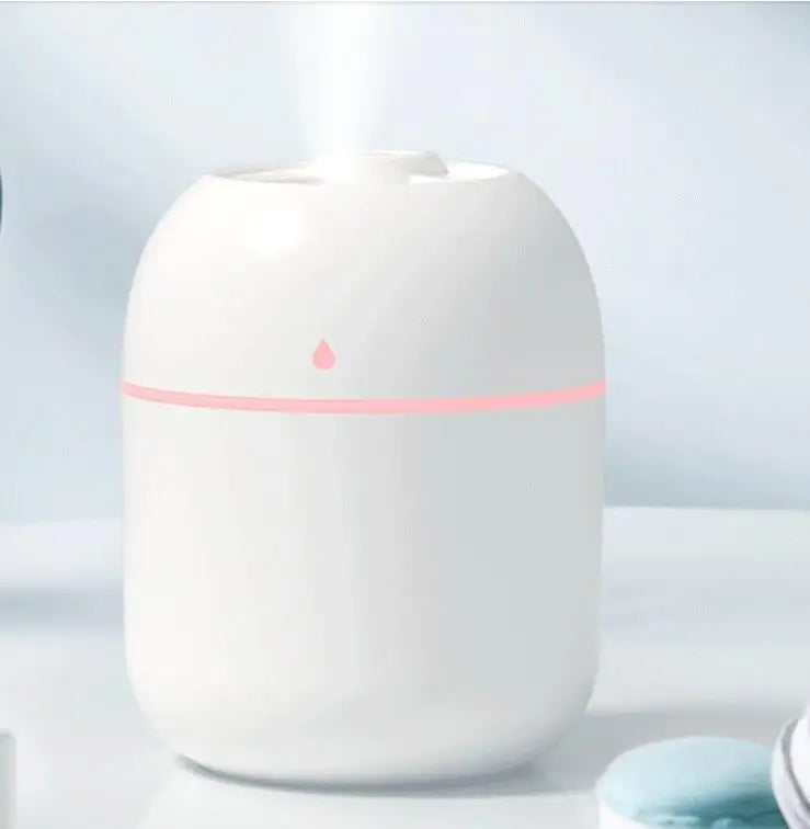 250ML USB Mini Air Humidifier Aroma Essential Oil Diffuser For Home Car Ultrasonic Mute Mist Maker