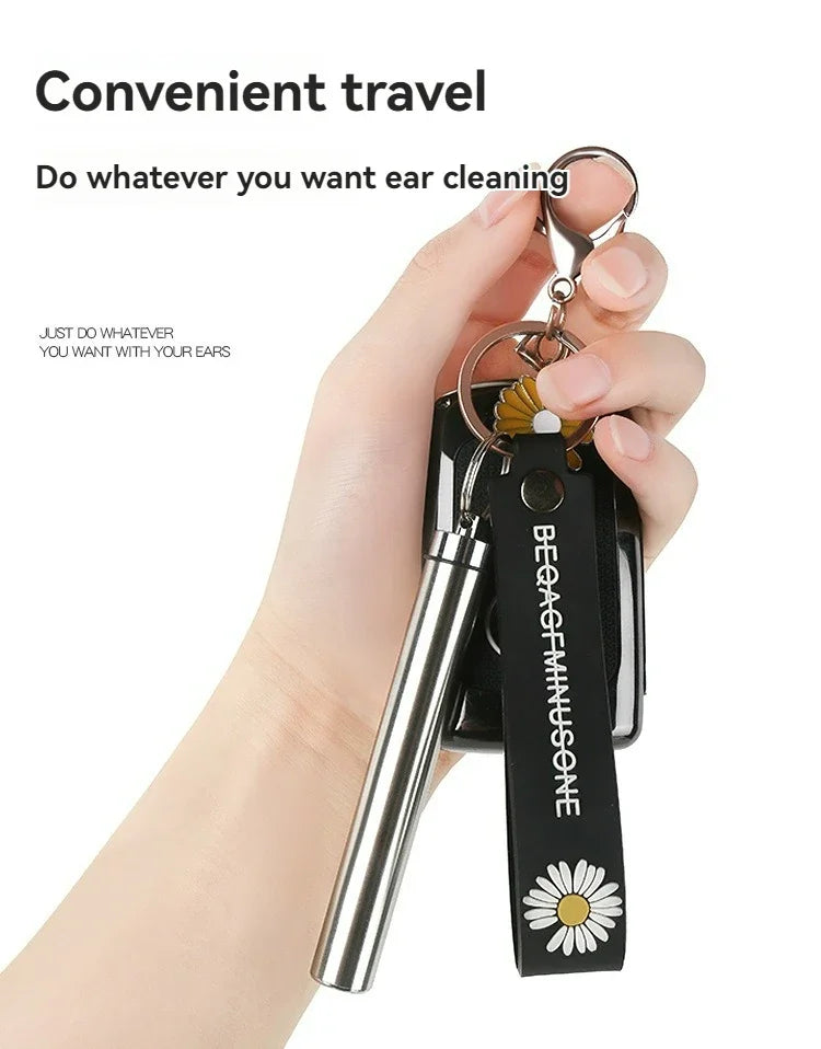 Ear Pick Six-Piece Set Ear Cleaning Ear Picking Earpick Convenient Portable Ear Pick Household for Adults